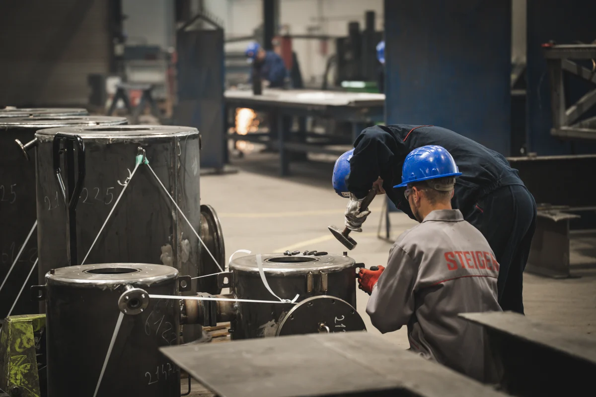Heavy Welded Components Steiger